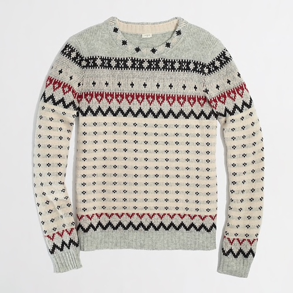 J. Crew Fair Isle Sweater